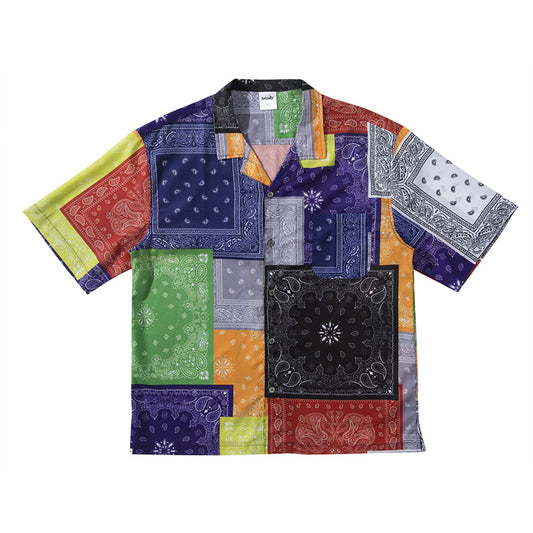 Cashew Flower Short Sleeve Shirt