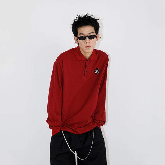 Basic silicone logo sweater